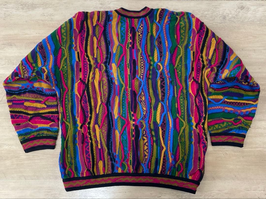 COOGI マルチカラー セーター　Lサイズ