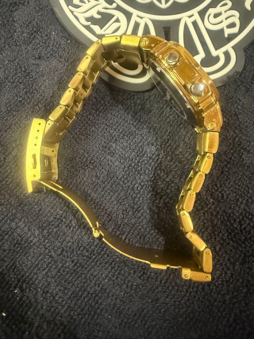 h*s様 デジタル　腕時計　メタル　ゴールド　used 木村拓哉　教場　5600