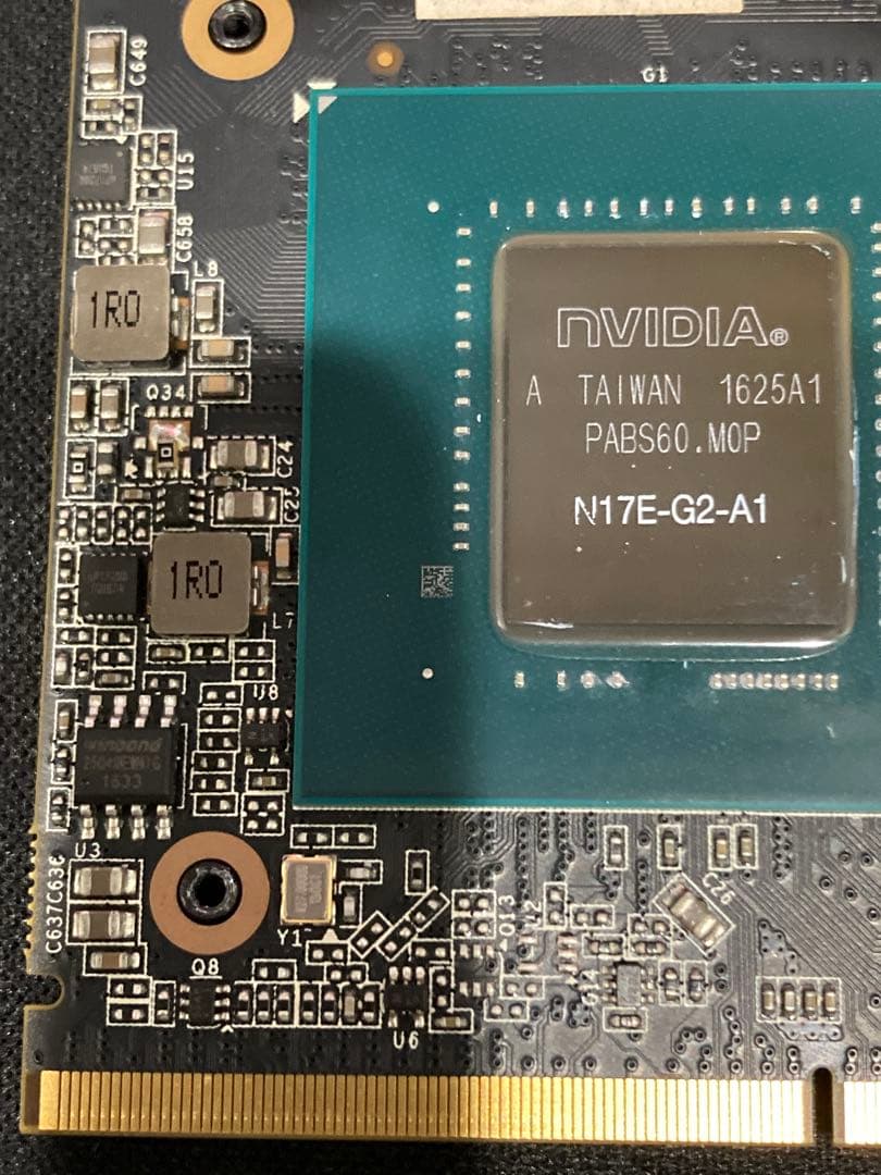NVIDIA N17E-G2-A1 MXM GTX1070？ノート用グラボ？