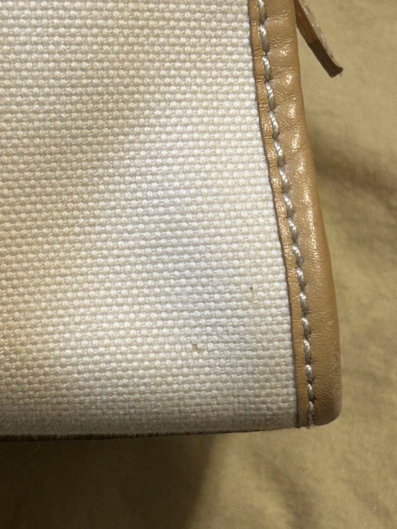 バーバリーブルーレーベル　ハンドバッグ　バッグ　バーバリーチェック　ナチュラル