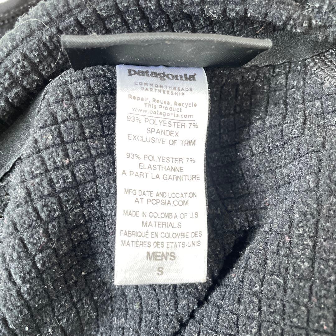 patagonia メンズ S ブラック パーカー