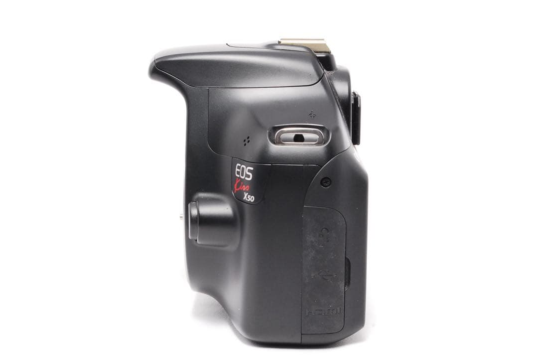 ショット数少なめ◆Canon Kiss X50◆初めてのカメラに◆一眼レフカメラ