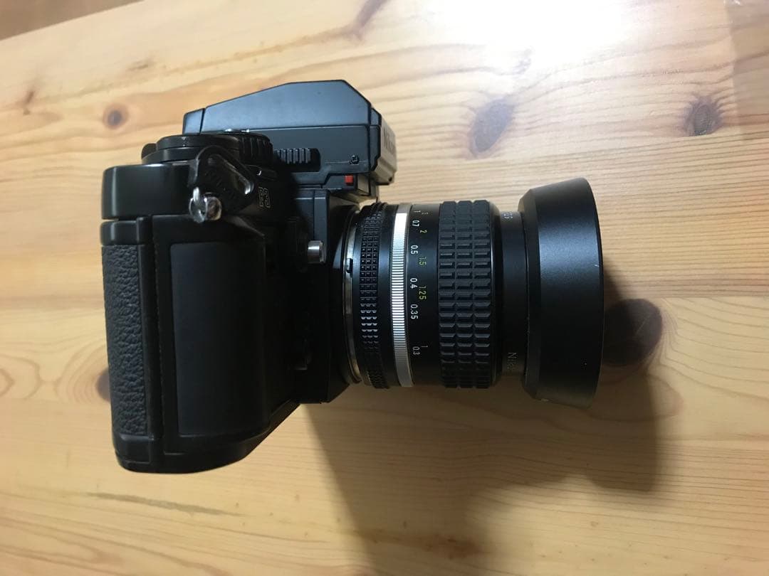 ひな　完動品 美品 名機 Nikon F3 35mmレンズ付き おまけ付き