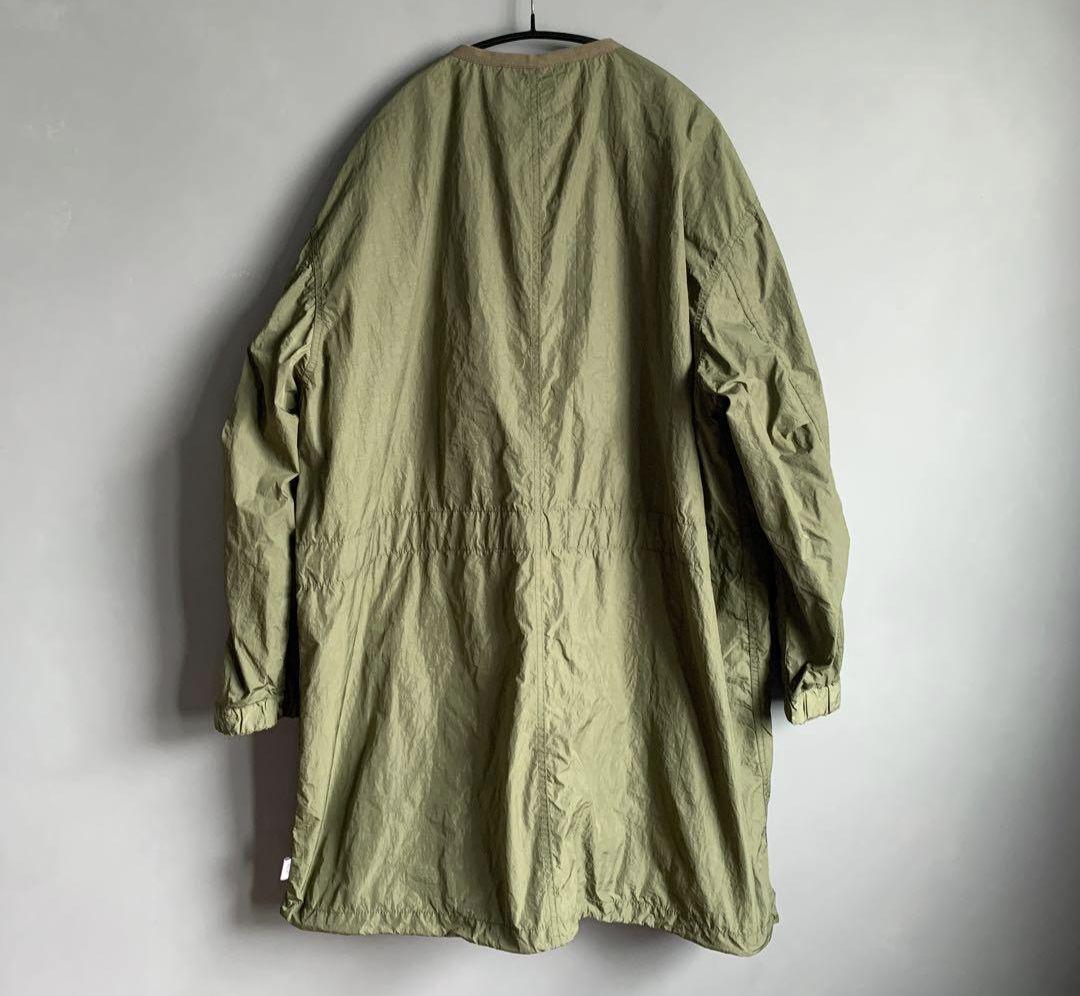 UNFRM ミリタリーライナー ナイロンコート オリーブグリーン M