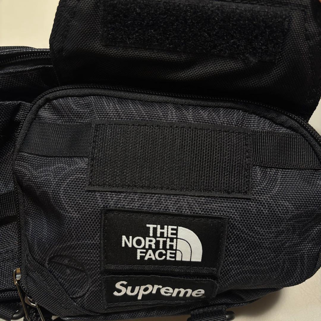 supreme ノースフェイス　ウエストバッグ　ショルダーバッグ　ブラック
