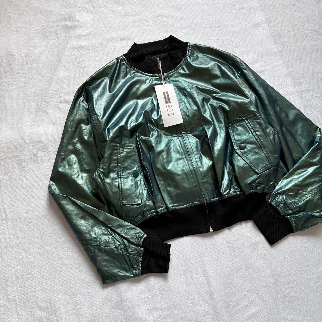 ジャケット・アウター 80s KATHARINE HAMMNET bomber jacket
