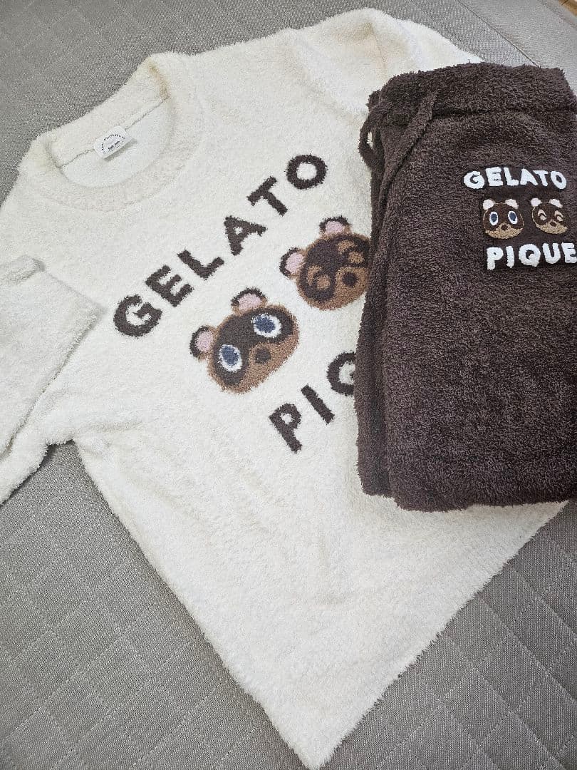 【お値下】ジェラートピケ あつまれどうぶつの森 コラボ ルームウェア セット