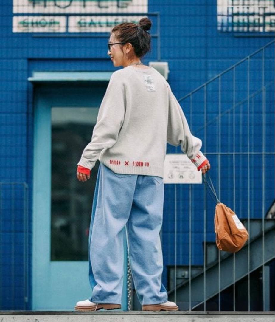 niko and… ［be with M］ Misayo デニムパンツ　L