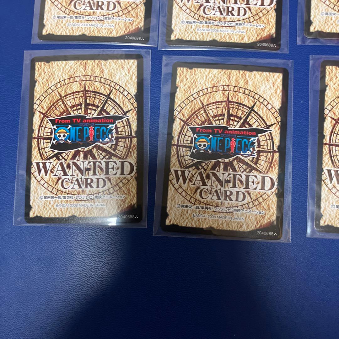 非売品希少　ワンピース ウォンテッドカード ホロ12枚セットキラ　カードダス