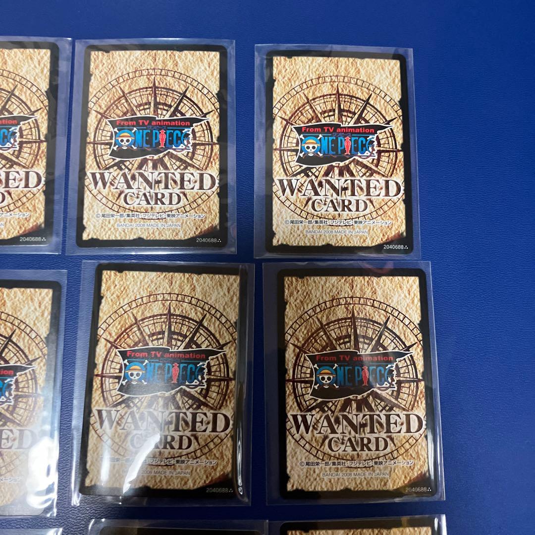 非売品希少　ワンピース ウォンテッドカード ホロ12枚セットキラ　カードダス