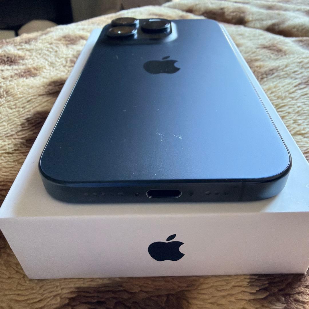 SIMフリーApple iPhone15pro 128GB ブルーチタニウム