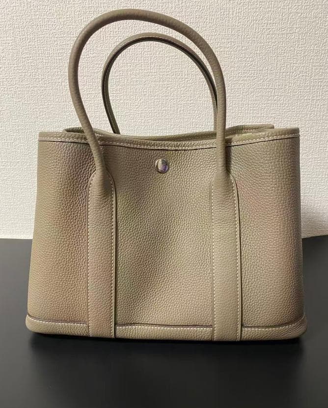 美品 エルメス ガーデンパーティーPM エトープ トートバッグ