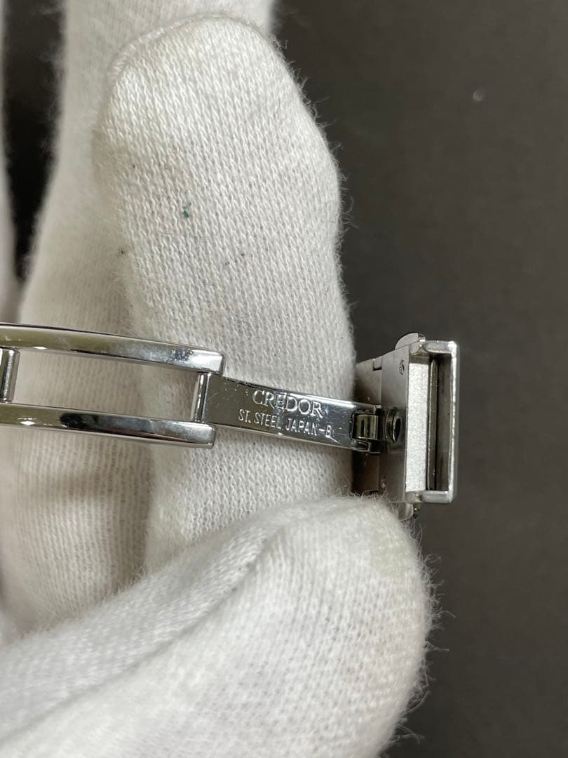 SEIKO CREDOR AQUAシルバー腕時計 レディース 稼働品