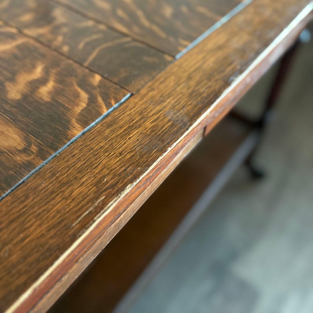 英国アンティーク　ドローリーフ ワゴンテーブル　ヴィンテージ