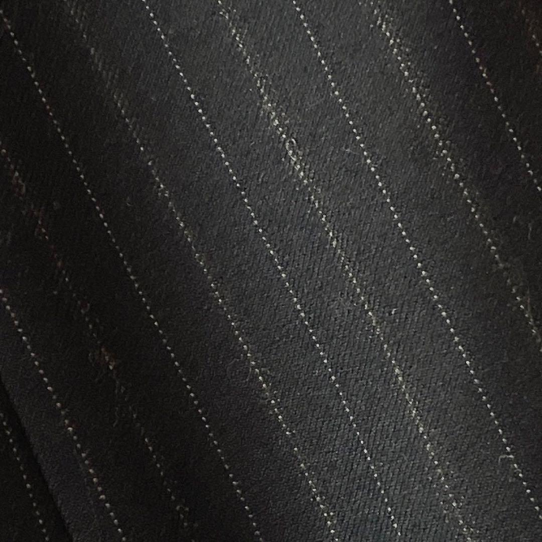 極美品⭐︎Salvatore Ferragamo 黒 ストライプ パンツスーツ