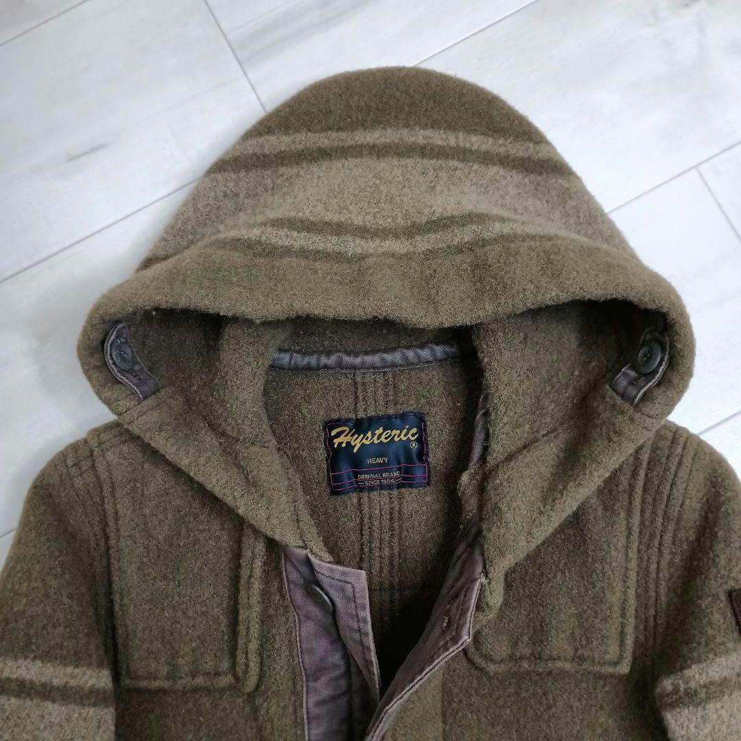 ヒステリックグラマー ダッフルコート カーキ フリーサイズ
