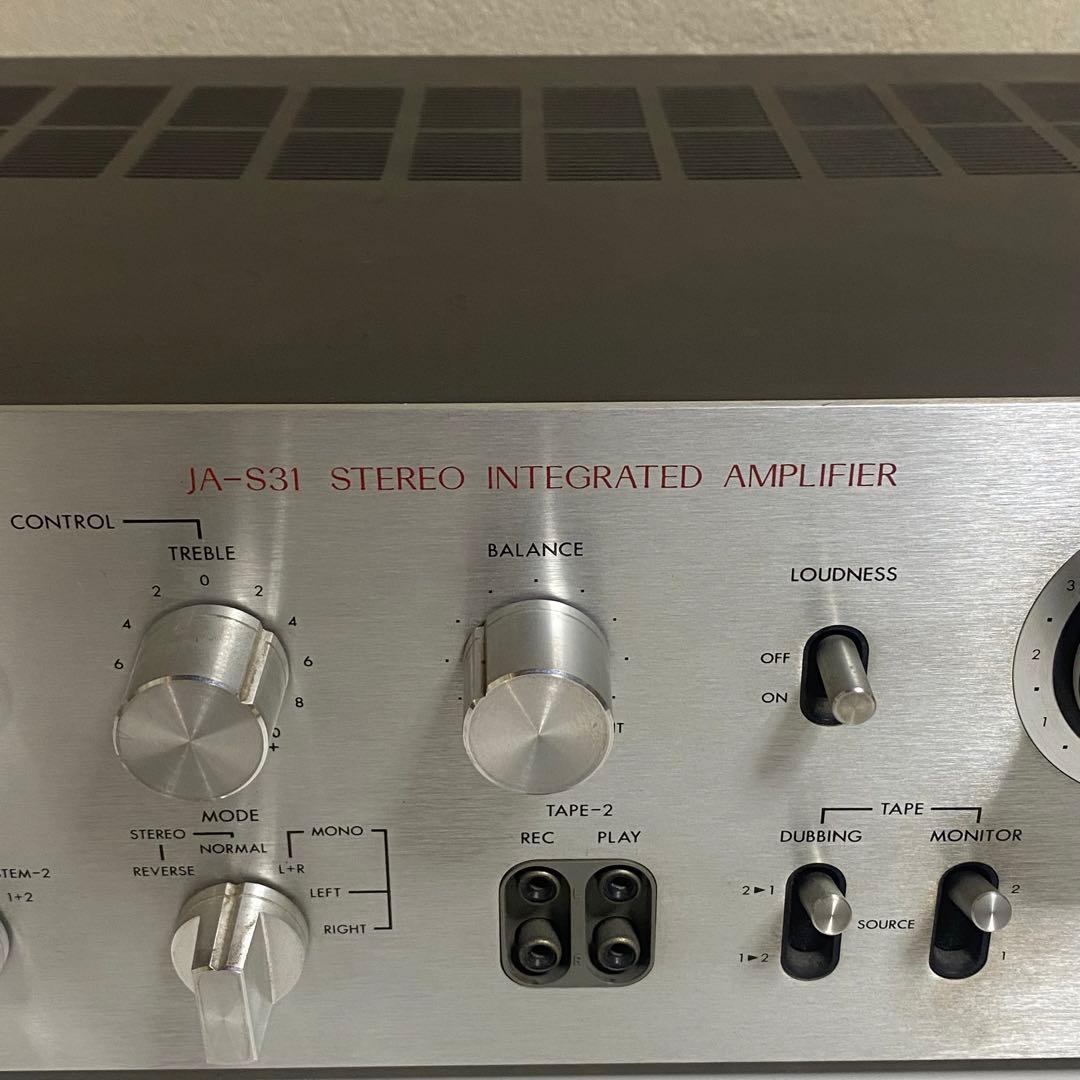 動作確認済み VICTOR / ビクター プリメインアンプ JA-S31 説明書