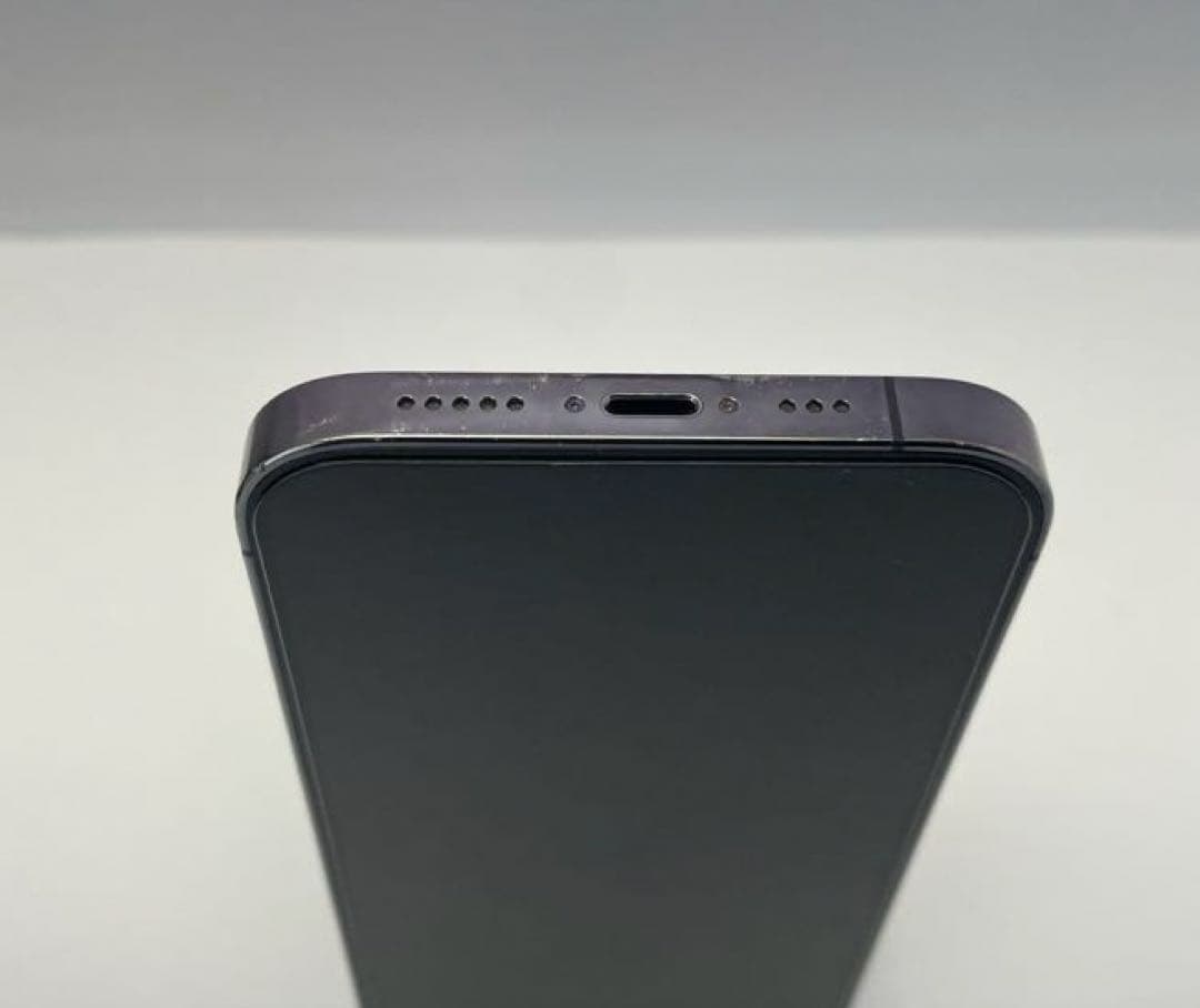 【バッテリー100%】iPhone14Pro256GBディープパープル