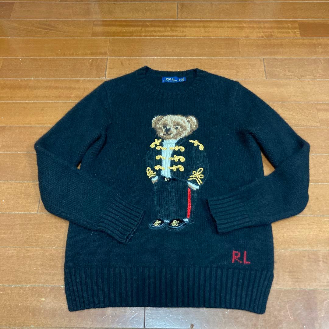 Polo Ralph Lauren ブラックニットセーター XS