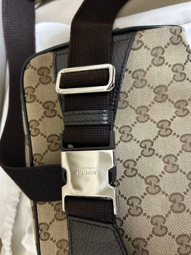 グッチ　ウエストバッグ　ポーチ　CG