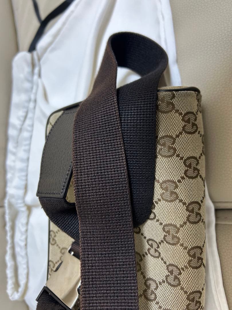 グッチ　ウエストバッグ　ポーチ　CG