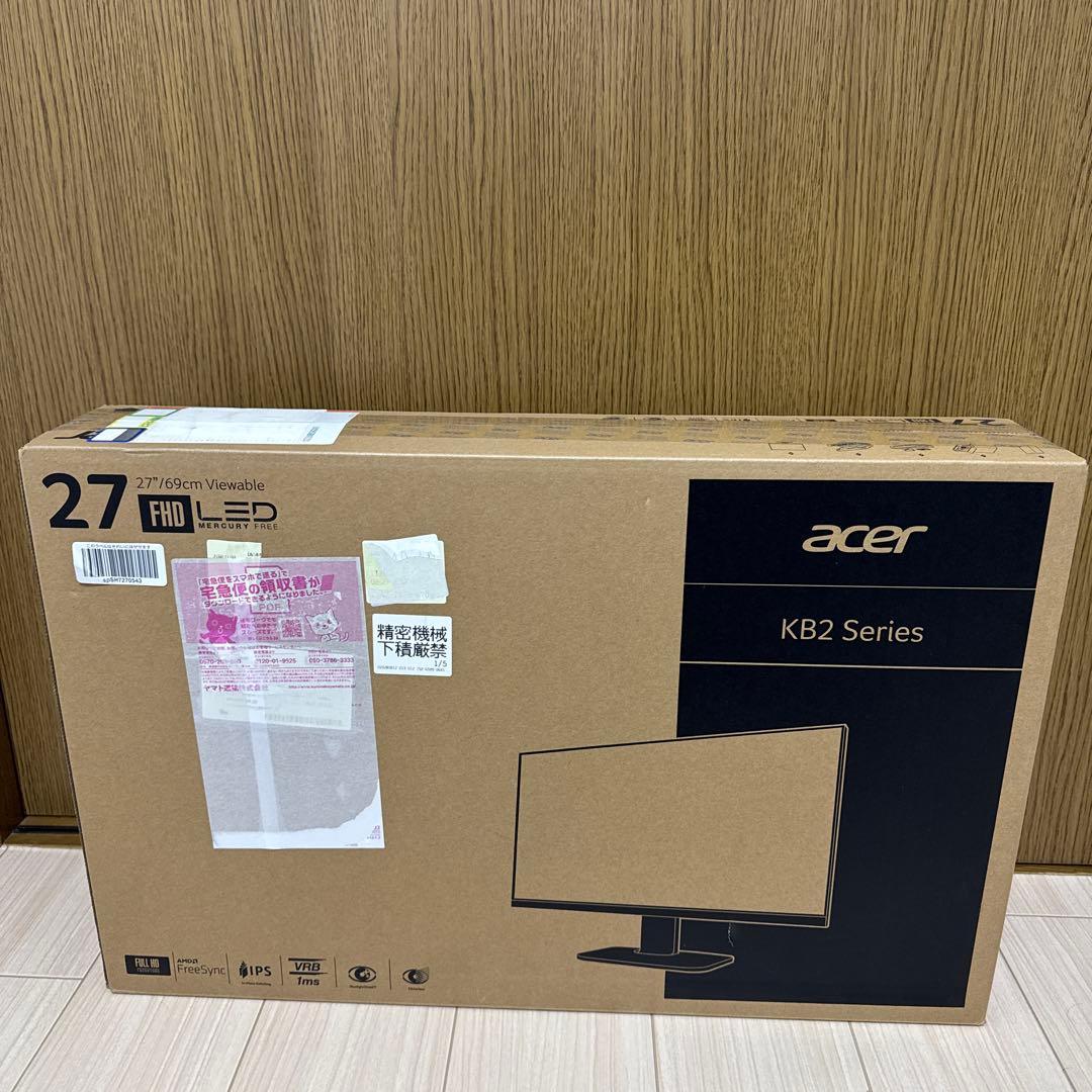 acer KB2 Series 27インチ FHD モニター