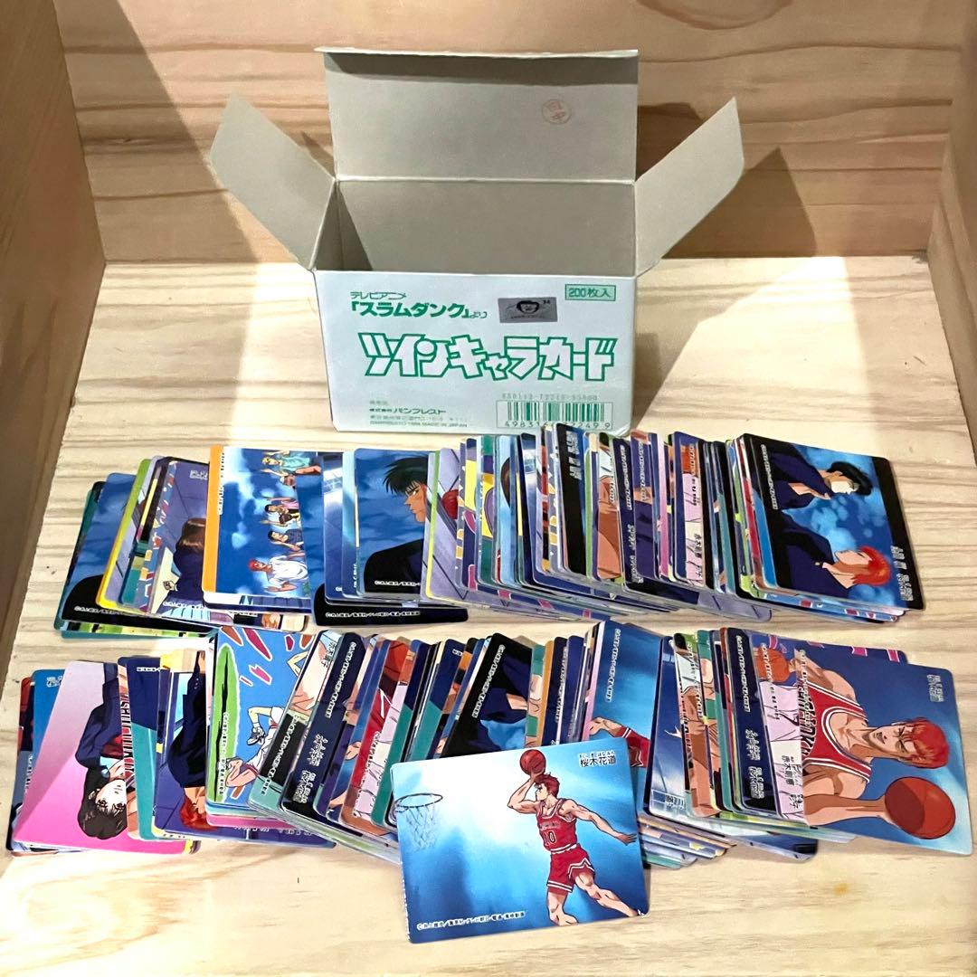 スラムダンク ツインキャラカード 200枚入 バンプレスト アミューズメント景品