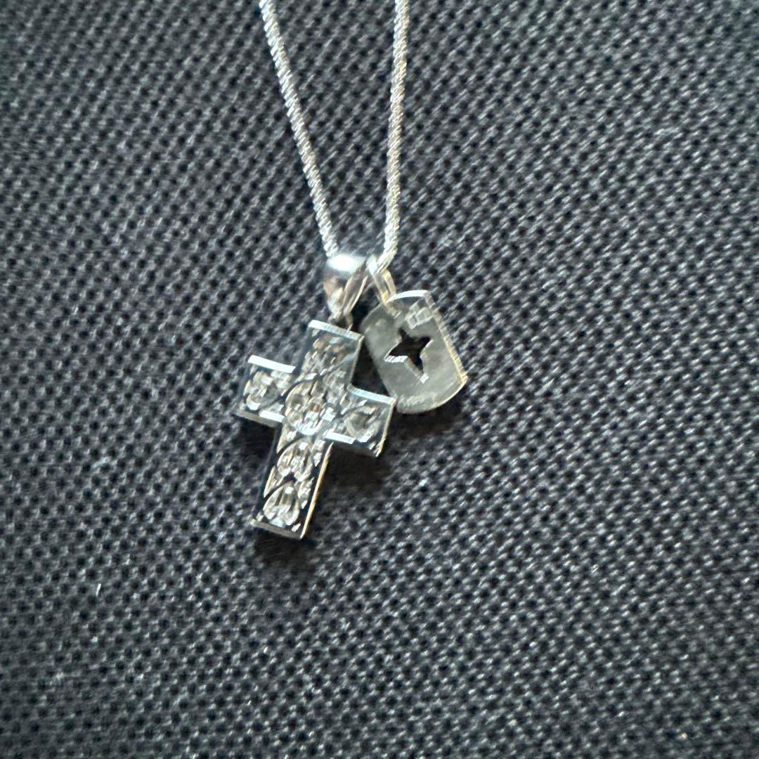 エクスポジション バケットクロス、10thドックタグ(クロススター)ネックレス