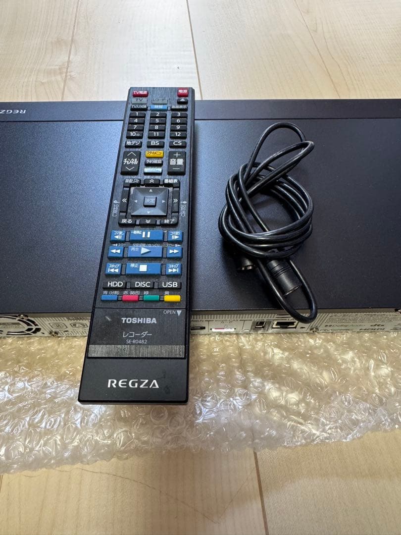 REGZA ブルーレイプレーヤー 本体DBR-W1010 2021年製ブラック