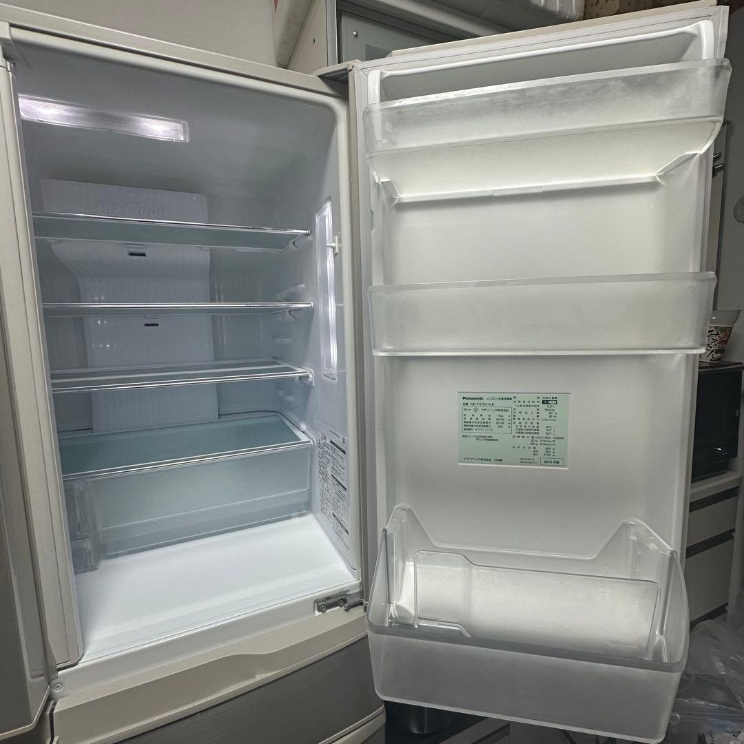 パナソニック　ノンフロン冷凍冷蔵庫　6ドア　474L　自動製氷機あり　送料無料