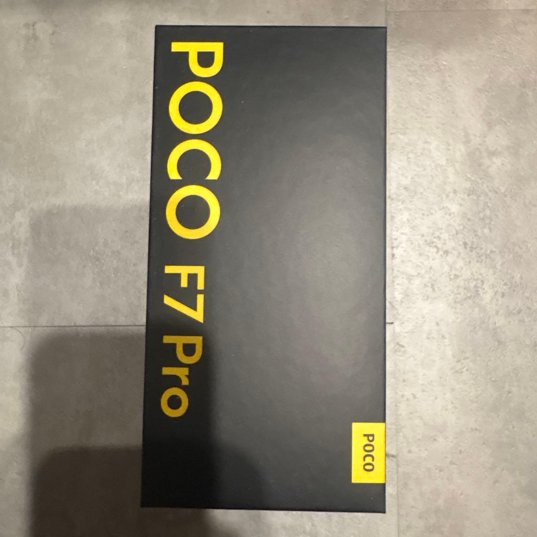 Xiaomi POCO F7 PROブラック 12GB/512GB 新品同様品