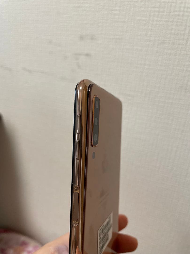 【即日発送】GalaxyA7 ゴールド 64GB