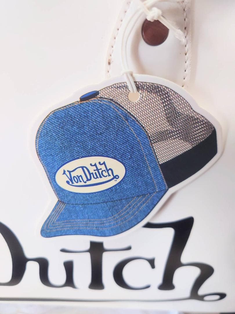 Von Dutch ボストンバッグ ホワイト