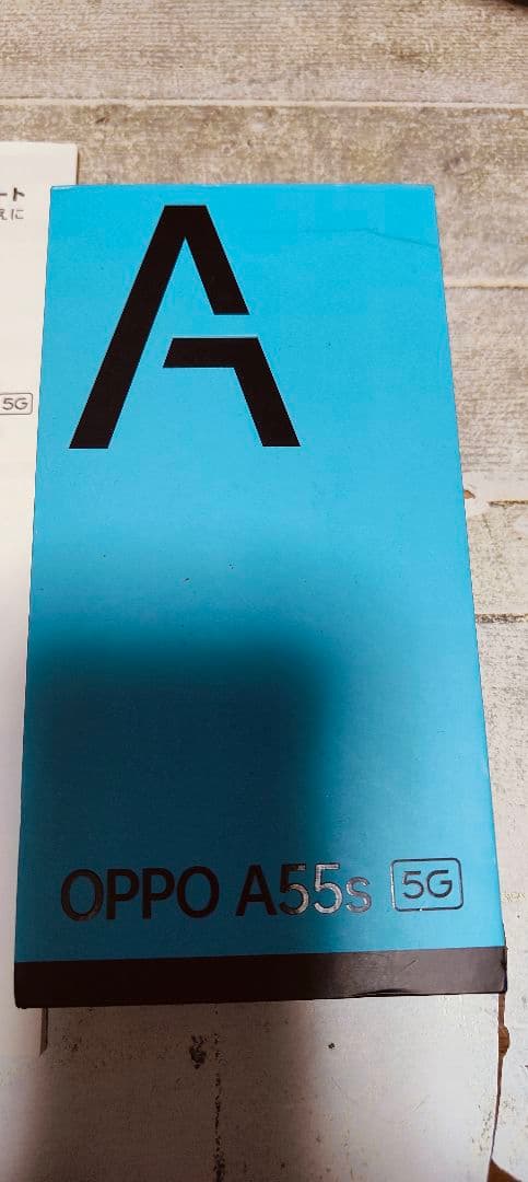 OPPO A55s 5G 青色 本体
