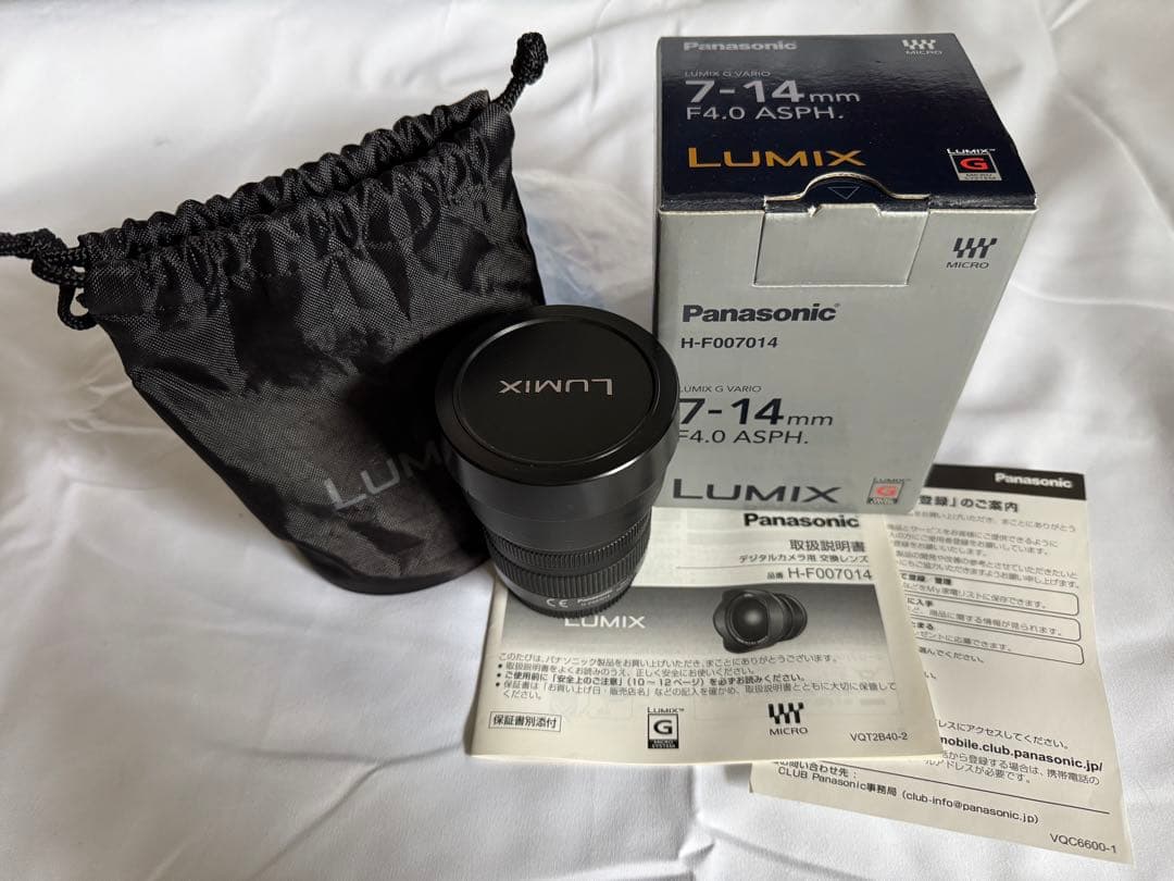 Panasonic LUMIX G VARIO 7-14㎜ F4.0 ASPH.