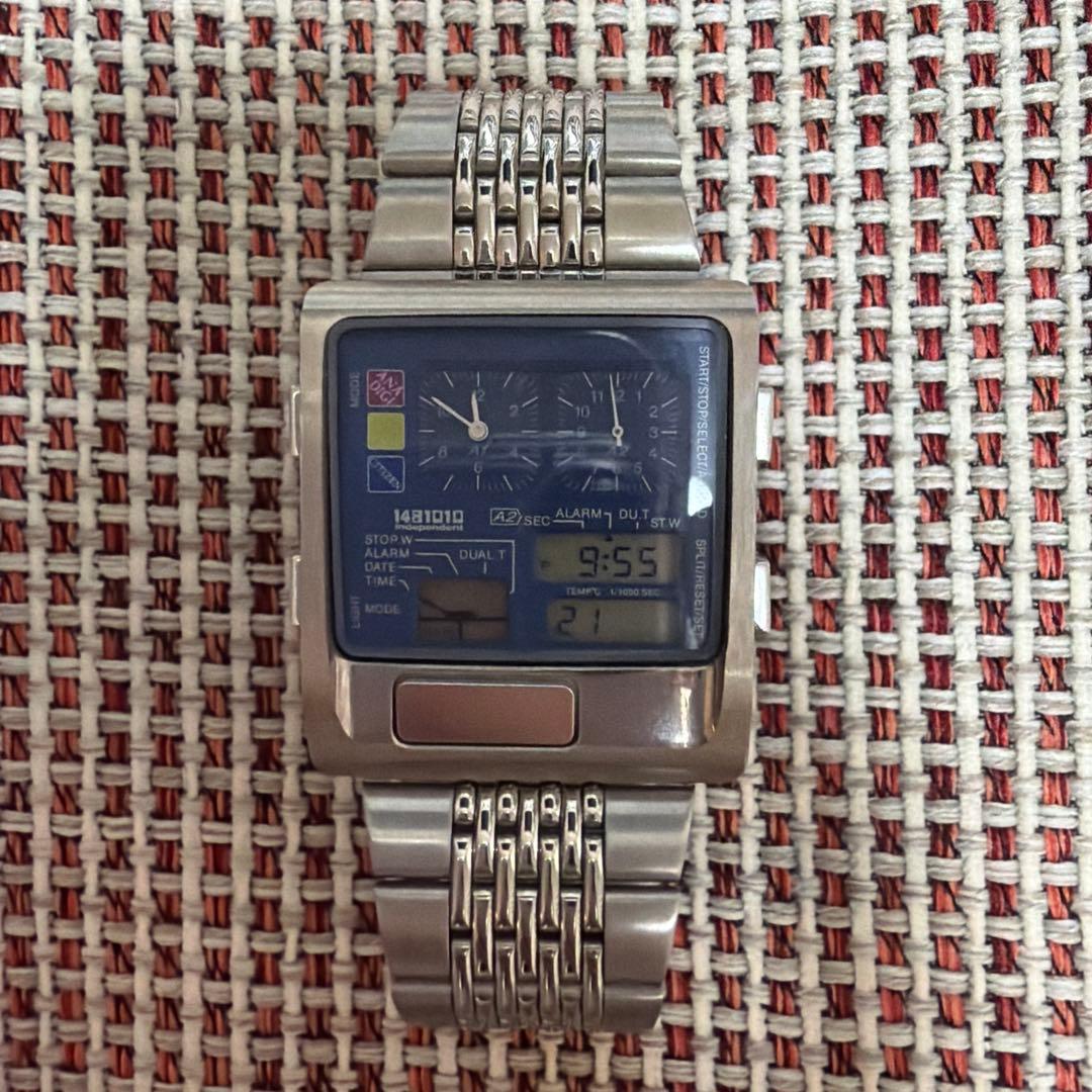 CITIZEN INDEPENDENT 8987-L19010 動作OK 美品