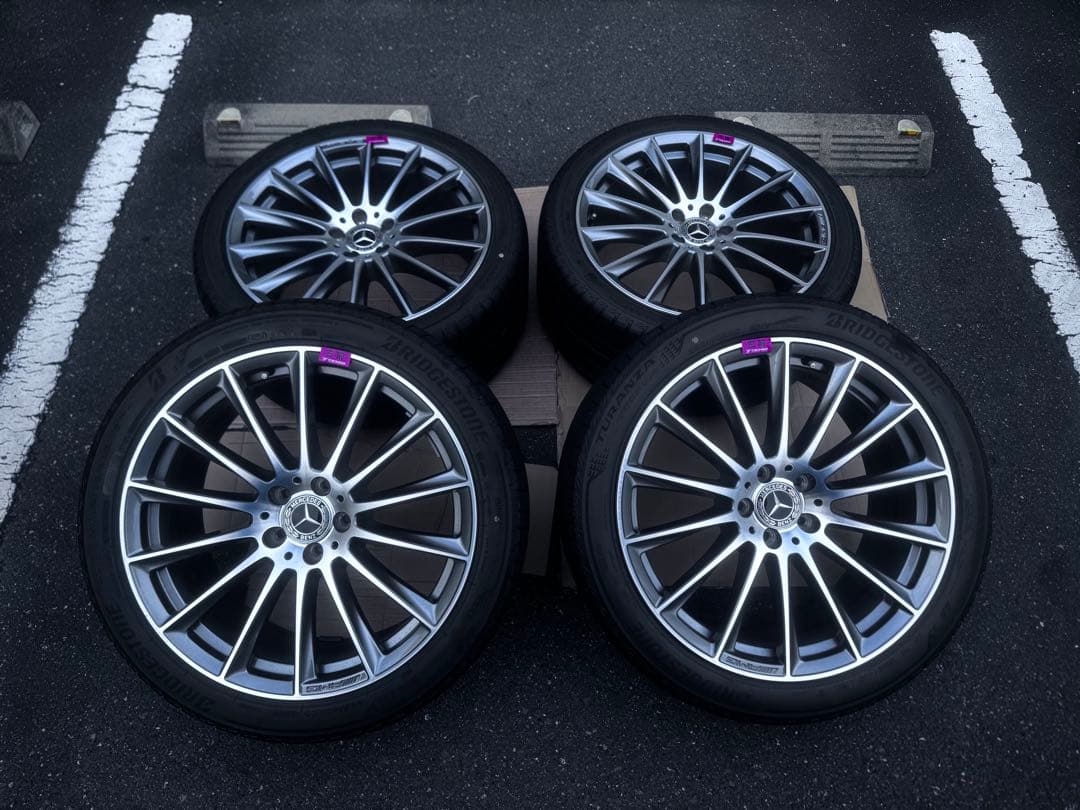 Mercedes-AMG20インチアルミホイール純正タイヤ&ホイール4本セット