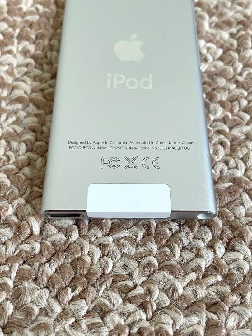 ☆美品 動作確認済 iPod nano 第7世代 シルバー Bluetooth