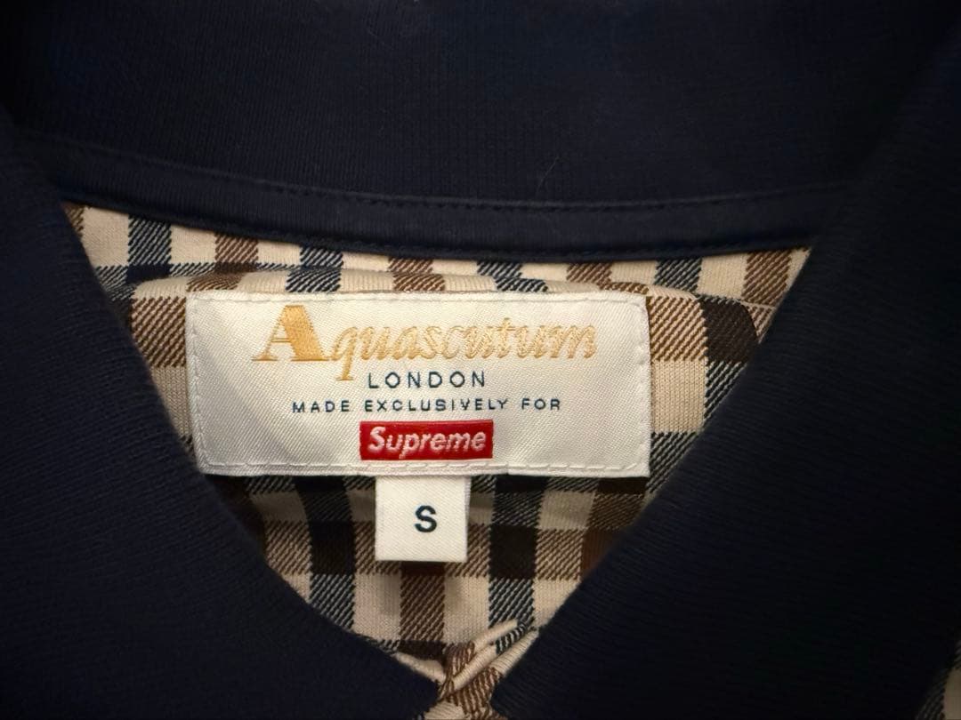 Supreme Aquascutum コラボ　シャツ