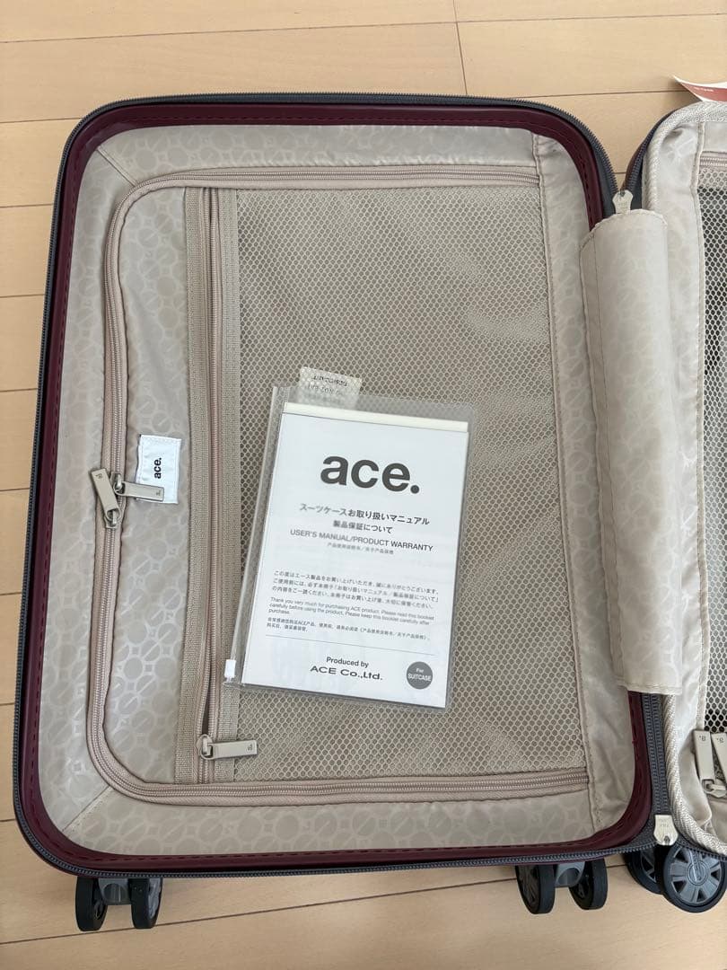 ACE スーツケース 33/40L 機内持ち込み 拡張機能付き