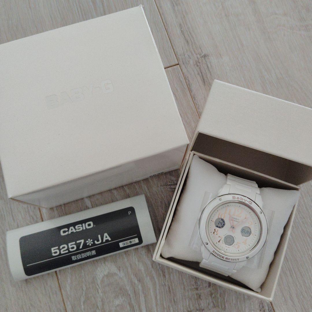 【新品/ホワイト】BABY-G　 BGA-150EF-7BJF