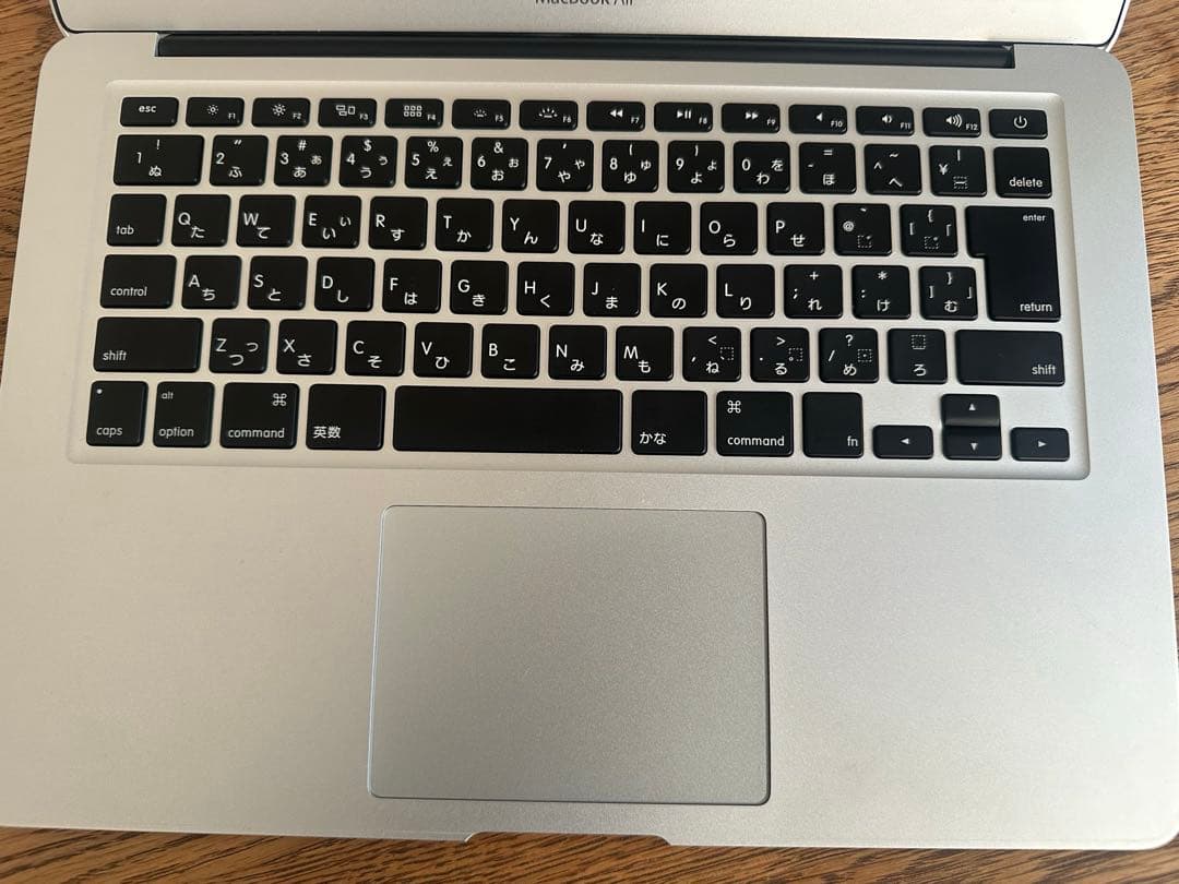【美品】Apple MacBook Air 2017 シルバー13インチ
