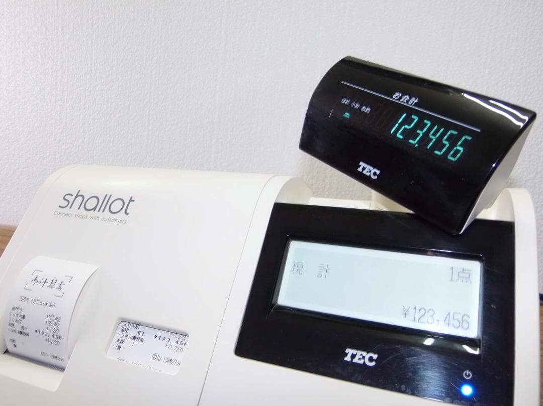 MA-700設定無料物販向10部門東芝テックインボイスレジスター25041501