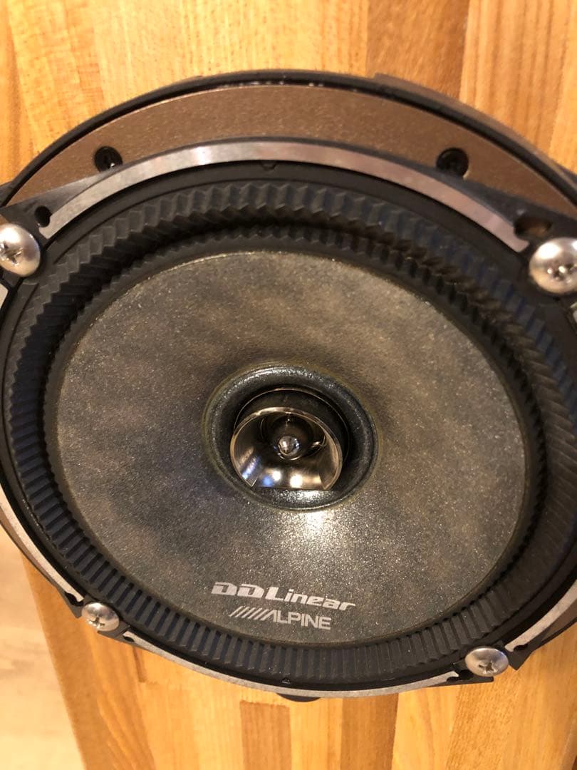 17cmコアキシャル2wayユニット+メタルバッフル+バックロードエンクロージャ