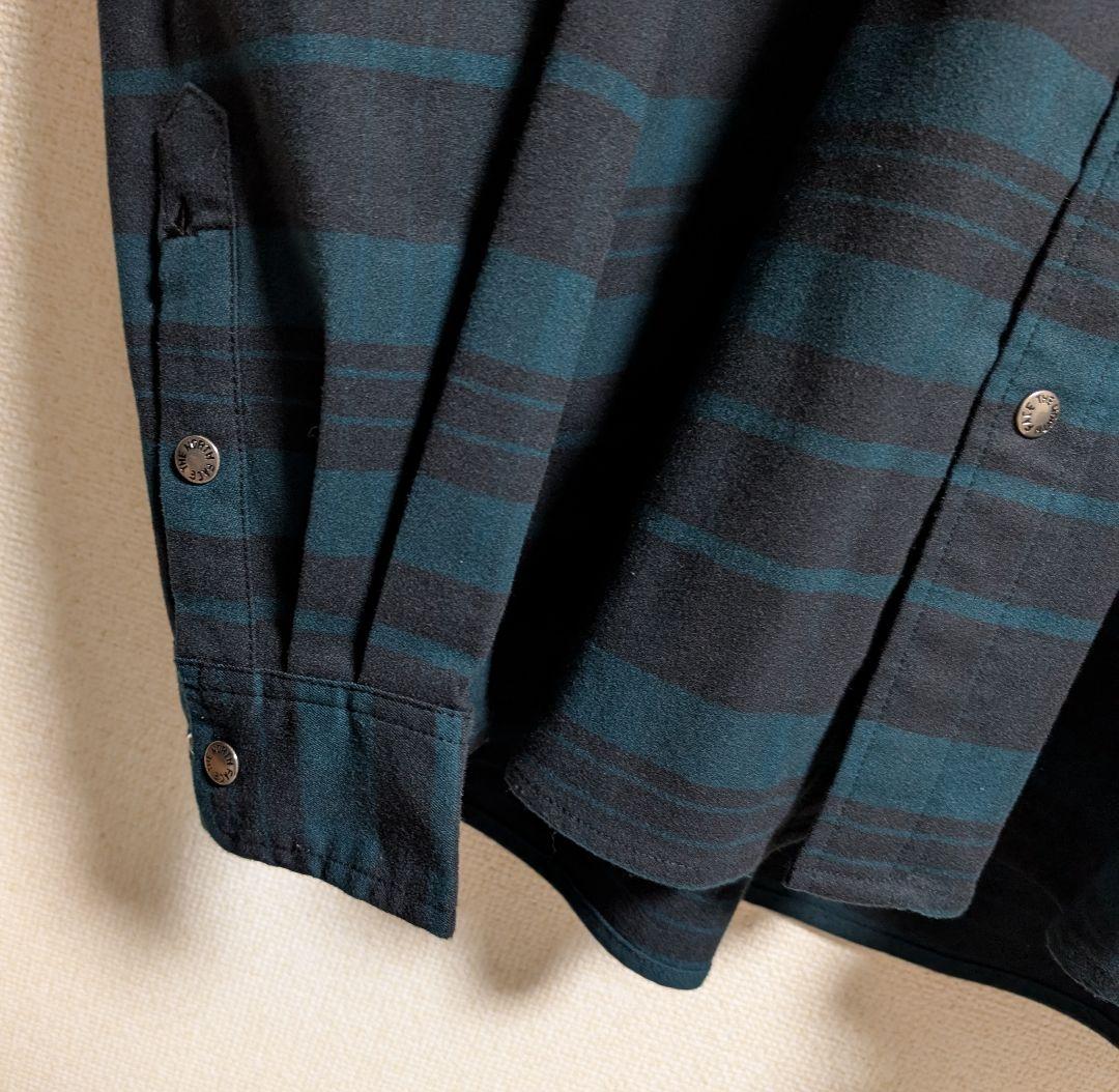 THE NORTH FACE ロングスリーブ ストレッチ フランネルシャツ Ｌ