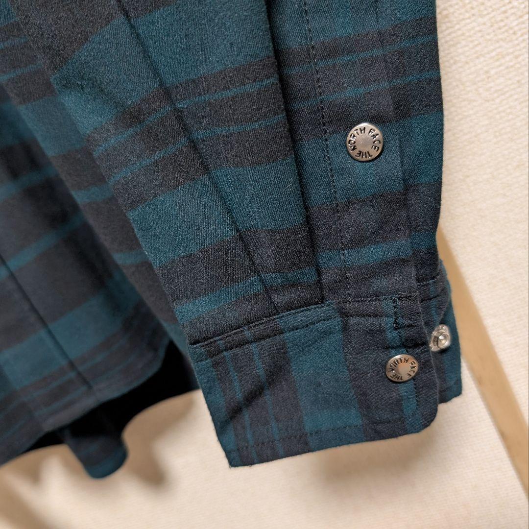 THE NORTH FACE ロングスリーブ ストレッチ フランネルシャツ Ｌ