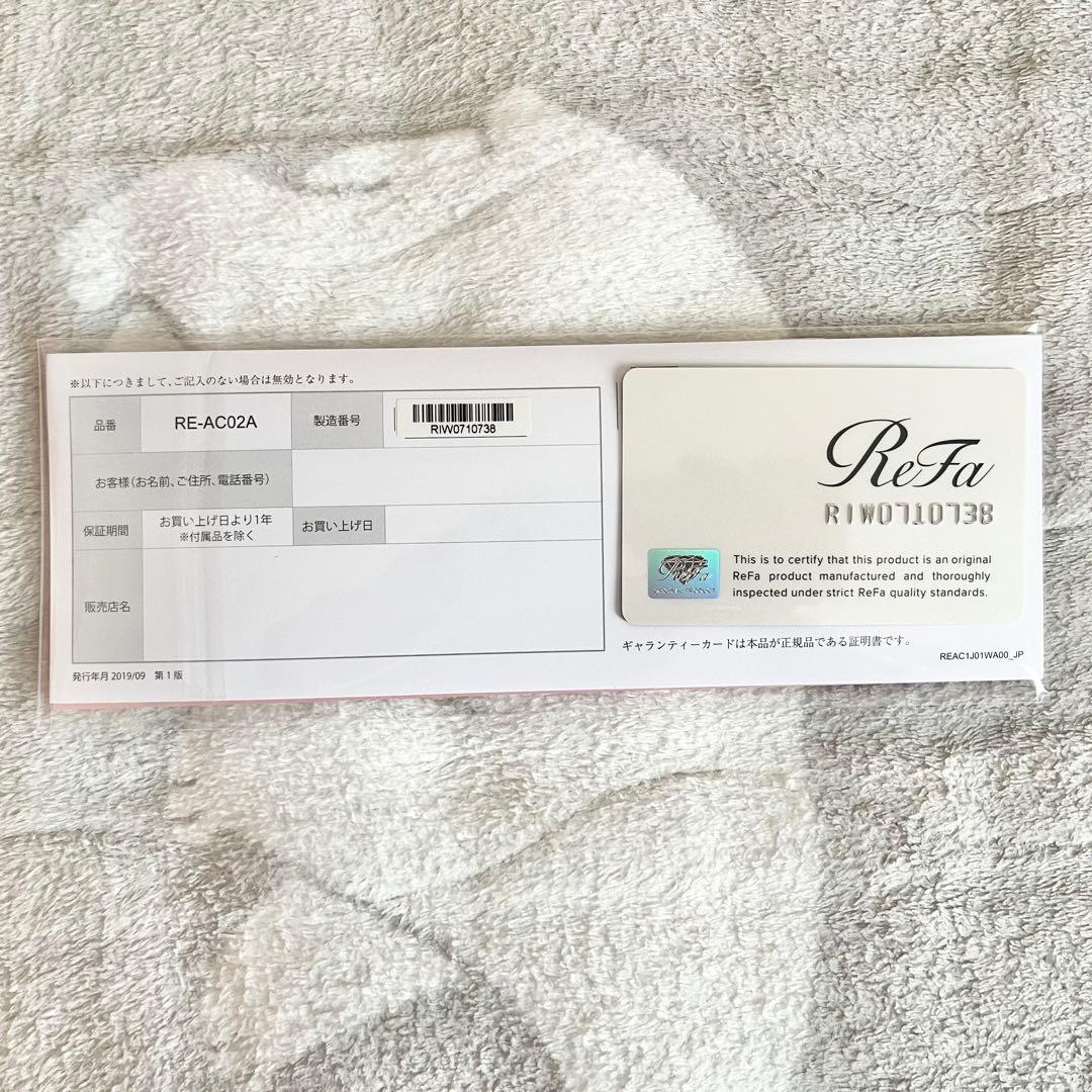 リファ 美品 リファビューテック ストレートアイロン RE-AC02A refa