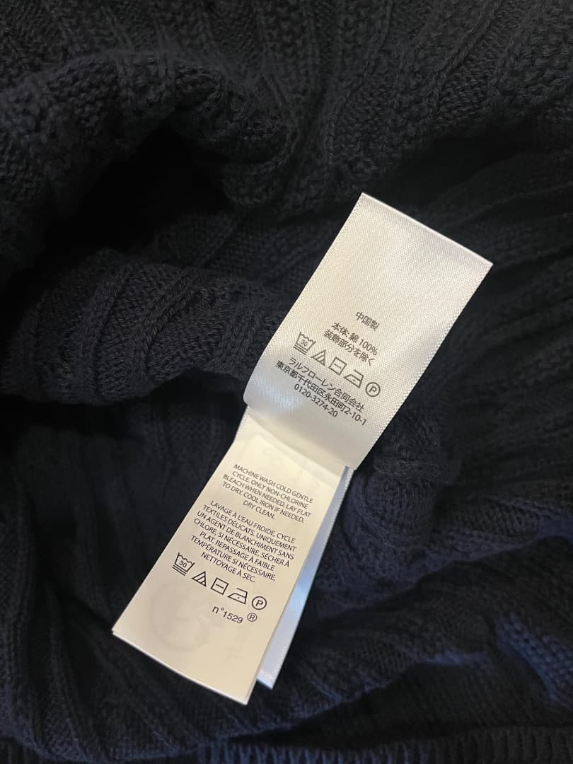 ラルフローレン ニットワンピース5