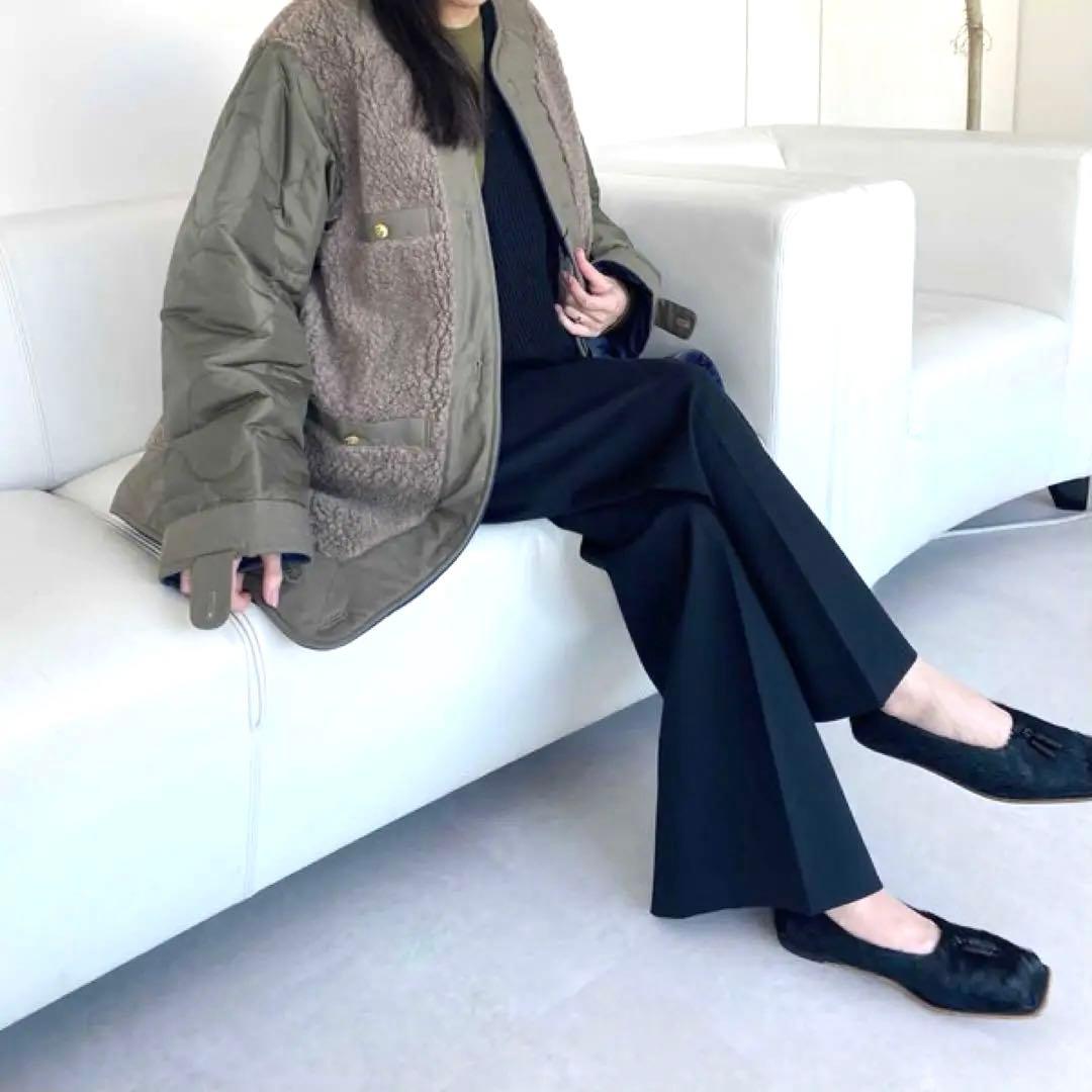 14万⭕️希少サイズ⭕️新品タグ　マディソンブルー キルティングライナーボアコート