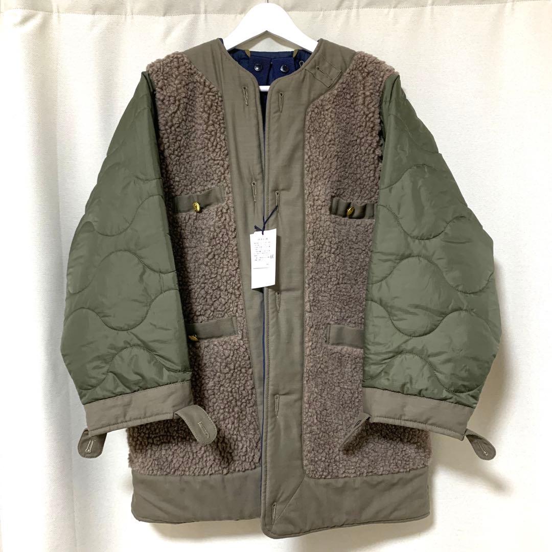 14万⭕️希少サイズ⭕️新品タグ　マディソンブルー キルティングライナーボアコート